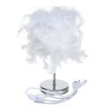 Miniatyrbillede 3 af 3: TEMPSA 220V Bordlampe Fjer Natbord Elegant Værelse Kontor Dekor
