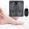 Miniatyrbillede 3 af 4: TD® Massagemad med impulser 6 tilstande Intelligent programmering Fjernbetjening Fodmassagepude