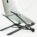 Miniatyrbillede 2 af 4: TD® Computer Support Laptop Stand Folding Adjustable Portable Desktop Computer Support Foldable