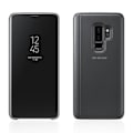 Miniatyrbillede 1 af 4: Telefonetui - TD® - S9 - Vertikalt spejl - Smart vindue - Sort akryl