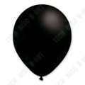 Miniatyrbillede 1 af 4: TD® Sort latex balloner 28 cm 100 stk i farverne sort, hvid - dekorative balloner til arrangementer, fødselsdage, fester, dimissioner..