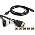 Miniatyrbillede 1 af 3: TD® HDMI-kabel universel kompatibilitet spilkonsoller fjernsyn høj opløsning ideel til projektionsindhold via enheder