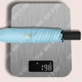 Miniatyrbillede 4 af 4: TD® Høst 6 os automatisk solskærm ultra-let solcreme sort lim regn- og solparasol kompakt dobbelt brug