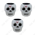 Miniatyrbillede 1 af 4: TD® 3 stykker Legetøj skræmmende Kranium Skelet Flagermus Simulation Kreativ 6cm*6cm*5.7cm Skræmmende Halloween Dekoration