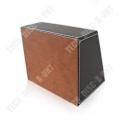 Miniatyrbild 4 av 4: TD® förvaringsbox multifunktionsläder pennhållare multi-cell läder förvaringsbox med fjärrskrivbordssortiment
