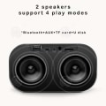Pikkukuva 3 / 4: I® S2 langaton Bluetooth äänikortti, liitä U-muistitikku, radioherätys, lämpömittari, ulkoinen näyttö, universaali kulta
