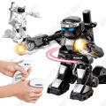 Miniatyrbillede 4 af 4: TD® 2.4G fjernbetjent robot boks med tryksensor sort, intelligent robotmodel legetøj USB opladning fjernbetjent legetøj til børn