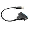 Miniatyrbild 2 av 4: USB 3.0-adapter - Ej specificerad - 22pin SATA-kabel - 10 cm - Hot-Swapping - Plug and Play