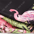 Miniatyrbild 4 av 4: TD® Cover case elastisk box cover resväska skydd resväska vagn väska jacka förtjockning flamingo flamingo mönster