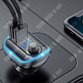 Pikkukuva 2 / 4: TD® FM-lähetin, bluetooth-auton vastaanotin, auton MP3-soitin, FM-lähetin, kaksinkertainen USB-auton laturi