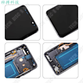 Miniatyrbillede 4 af 4: Mobiltelefon skærm - TD® - S9 - OLED - 5,5 tommer - Sort Svart