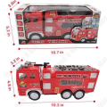 Miniatyrbild 4 av 4: TD billeksak för barn, brandbil för pojkar i åldrarna 3 till 9, julklappar för pojkar Röd