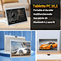Miniatyrbillede 3 af 4: INN Tablet 10,1 tommer 8 megapixels kamera holdbarhed front dobbelt SIM tale processor octa-core bluetooth version
