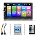 Miniatyrbild 1 av 4: TD Bil MP5-spelare Navigator 7 tum 12v Bil Bluetooth Navigator HD Navigator Bil Bluetooth MP5 Allt-i-ett backkamera