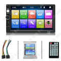 Miniatyrbillede 1 af 4: TD Bil MP5-afspiller Navigator 7 tommer 12v Bil Bluetooth Navigator HD Navigator Bil Bluetooth MP5 Alt-i-en-bakudvendt kamera