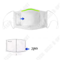 Pikkukuva 2 / 4: TD® Konewashable kangasmaski miehet ja naiset ihme lahja 3D muotipainatus ulkoilulle miehet ja naiset kimalteilla.