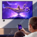 Miniatyrbillede 4 af 4: TD® 2.4G trådløs HDMI same screen enhed Pushbay understøtter flere video software APP same screen enhed G7S HD 1080P Nem forbindelse