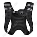 Miniatyrbillede 2 af 4: TD® Justerbar 10 Kg Vægtet Vest Sort