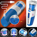 Miniatyrbillede 4 af 4: HTBE® USB-ladning vortex fly kop mænd piston elektrisk virtuel hudtekstur fuldautomatisk retractable