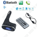 Pikkukuva 3 / 4: TD® Kit LCD Bluetooth auto ilman johtoa USB MP3 FM-radiolähetin - Autotarvike Handsfree Bluetooth, Kaukosäädin, USB