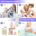 Miniatyrbild 4 av 4: HTBE® handhållen panntermometer Elektronisk termometer Beröringsfri infraröd termometer för människokroppen