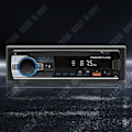Miniatyrbillede 3 af 4: TD® Bilradio Bluetooth MP3-afspiller universel til bil, lydkvalitet uden tab, central radioændring, sort radio.