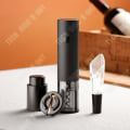Miniatyrbillede 2 af 4: TD® Corkscrews til vin Elektrisk automatisk vinåbner i klassisk rustfrit stål