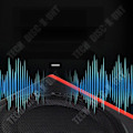 Miniatyrbillede 3 af 4: TD® Bil subwoofer 10 tommer bluetooth ultra-tynd subwoofer med diskant 12V høj effekt bil aktiv under sæde bil ultra-tynd subwoofer