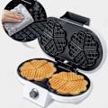 Miniatyrbillede 3 af 4: TD® Gaufrier Home Love Sandwich Maker Multifunktionel Dobbel Plade Vaffeljern Varmet Elektrisk Pandekage Pani Pani Morgenmadsfremhæver