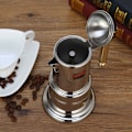 Miniatyrbillede 3 af 4: Rustfrit stål kaffekande TD® 200ml Triple tryk af fin filtrering Let at rengøre U-formet næb Robust skridsikker