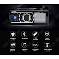 Pikkukuva 4 / 4: TD® Auto radio autossa audio USB-SD-portti MP3-soitin Bluetooth-vastaanotin handsfree Bluetooth-kaukosäätimellä stereo