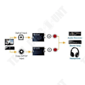 Miniatyrbillede 4 af 4: TD® Digital Audio SPDIF til analog - Digital coaxial audio converter - TV- og HDMI-kabel