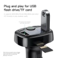 Miniatyrbillede 2 af 4: USB biloplader til cigarettænder til håndfri telefon FM-transmitter bilkit Bluetooth LCD MP3-afspiller