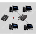 Miniatyrbillede 4 af 4: Optisk Ethernet-konverter - Tech Discount® - SC RJ45 - 10/100Mbps - 20km