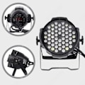 Pikkukuva 3 / 4: TD® Stage Lighting 54 väriä välkkyvä valot ääni-ohjattavat tunnelmavalot esityslavat valot baarissa