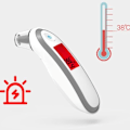 Miniatyrbild 3 av 4: Elektronisk infraröd örontermometer för vuxna, trikolor säker och exakt temperaturmätning.
