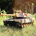 Miniatyrbild 2 av 4: TD® överdimensionerad barnpojkeleksak Battle Fjärrkontroll Tankbilmodell terrängbandsfordon