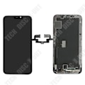 Pikkukuva 2 / 4: TD® Kokonäyttö iPhone XR:lle - Kosketusnäyttö + LCD-näyttö Musta