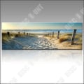 Pikkukuva 2 / 4: TD® Moderni Oseani Ranta Meri Tie Kangaspainatus Moderni Koti koriste Seinämataiteen Valokuva ilman Kehystä Painatukset 30x90cm