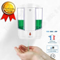 Miniatyrbillede 1 af 4: TD® 800ml Væghængt automatisk dispenser til genopladeligt flydende sæbe, rengøringsaccessory til badeværelse, indbygget intelligent sensor