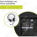 Miniatyrbillede 4 af 4: Lydadapter - TD® - Kabel 419004 - 2 RCA han - 3,5 mm hun - Sort