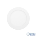 Pikkukuva 2 / 4: ECD Saksa 2 x Ultrathin LED-paneeli 9W - Pyöreä Ø14.2 cm - SMD 2835 - 220-240 V - 575 Lumens - Kattovalaisin