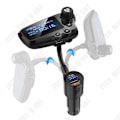 Miniatyrbillede 2 af 4: TD® FM sender bluetooth MP3 afspiller bil bluetooth modtager hurtig oplader håndfri FM sender telefon