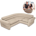 Miniatyrbillede 1 af 4: "UCorner Sofa TD® 257 x 203 x 76CM Stue Møbler Inflatable 4 Pladser Blød og Komfortabel"
