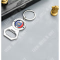 Miniatyrbillede 4 af 4: TD® Coupe d'Europe fans nøgleholder fodboldsamling souvenirs nationalt hold emblem nøgleholder proptrækker cad