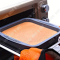 Miniatyrbillede 3 af 4: Silikone kageform 26x25.5x5cm Rektangulære Non-stick forme til kager Bagning Hjemmelavet Bageri Kageform