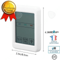 Miniatyrbillede 1 af 4: CONFO® Vejrstation ur trådløs indendørs udendørs sensor termometer hygrometer LCD forudsigelse fugtighedsovervåger digital fugtighed t