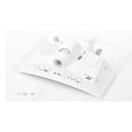Miniatyrbillede 2 af 4: TD® vækkeur til børn med projektor til loftet, lys om morgen, natoplader til rejse, pige, radio, telefon, dreng, søvn, USB, digital, numerisk