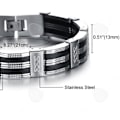 Miniatyrbild 4 av 4: Silikon titanarmband för män LCC® Modesmycken Semester- och födelsedagspresenter för män