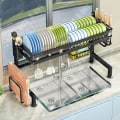 Miniatyrbild 4 av 4: TD® Diskbänk Hylla Skålställ Dräneringsställ Diskställ över kran Diskbänk Diskställ Förvaringsställ
